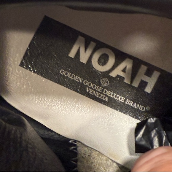 Golden Goose NOAH Women’s Mid-star White W/ Black Sneaker Sz US 10 EU 40 - Picture 8 of 14